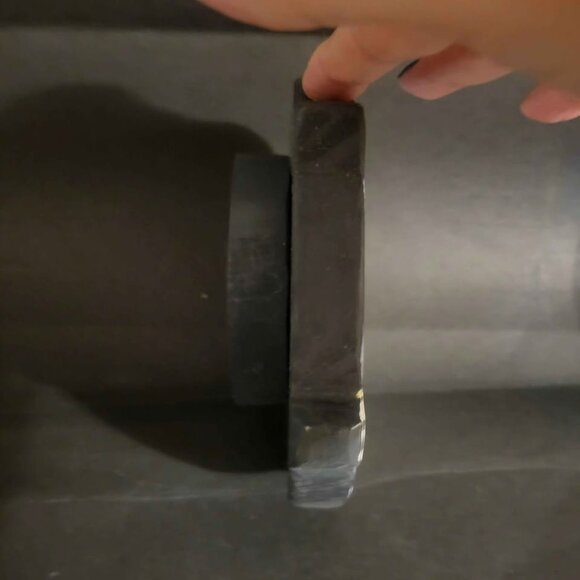 Wooden Plaque With Hand Painted Snowman Scene - Picture 2 of 4